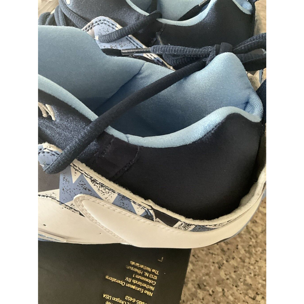 Nike Jordan 7 Low Vapor Edge UNC Player Exclusive Football Cleats Mens‎ Size 12 - Picture 5 of 16